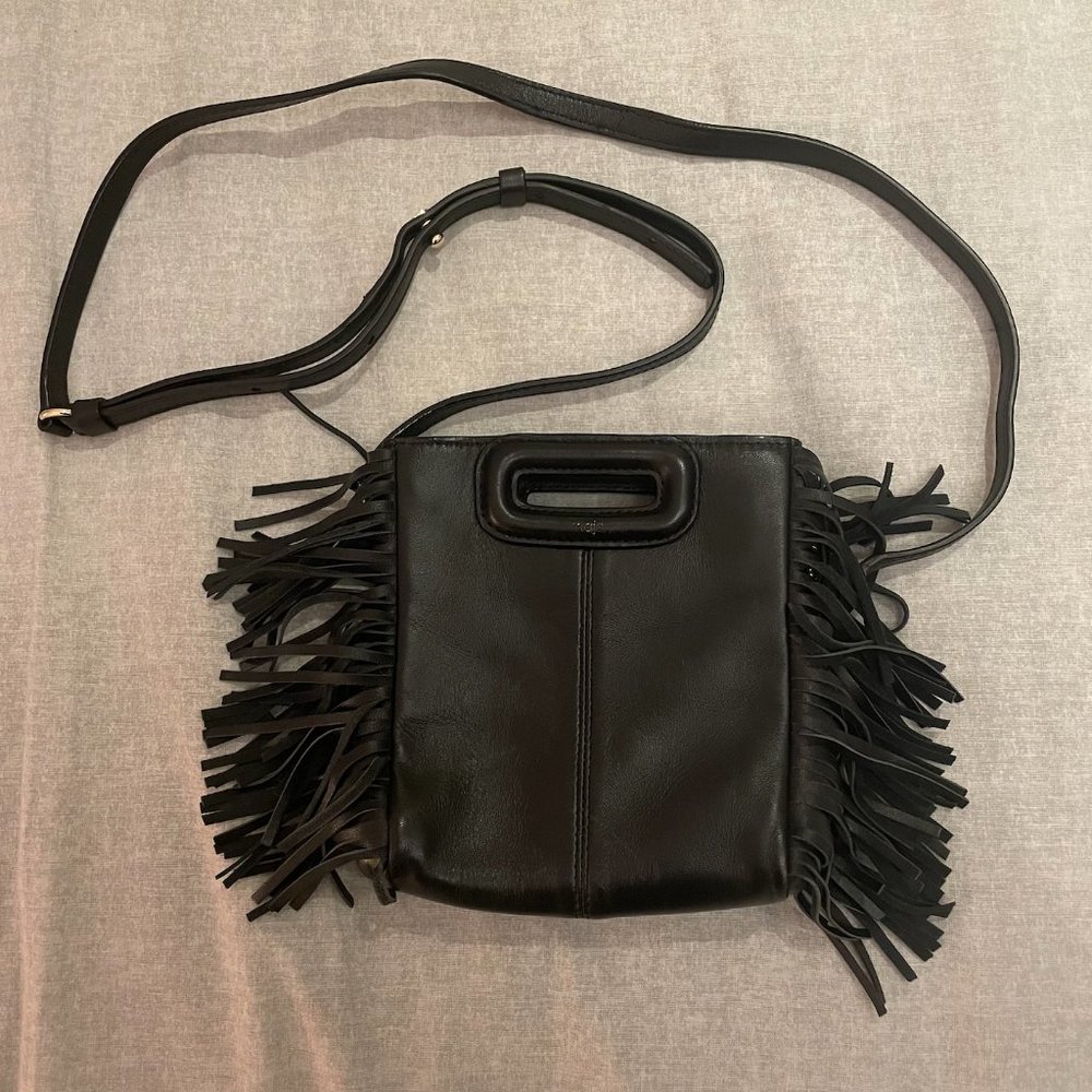 Maje Mini Leather M bag